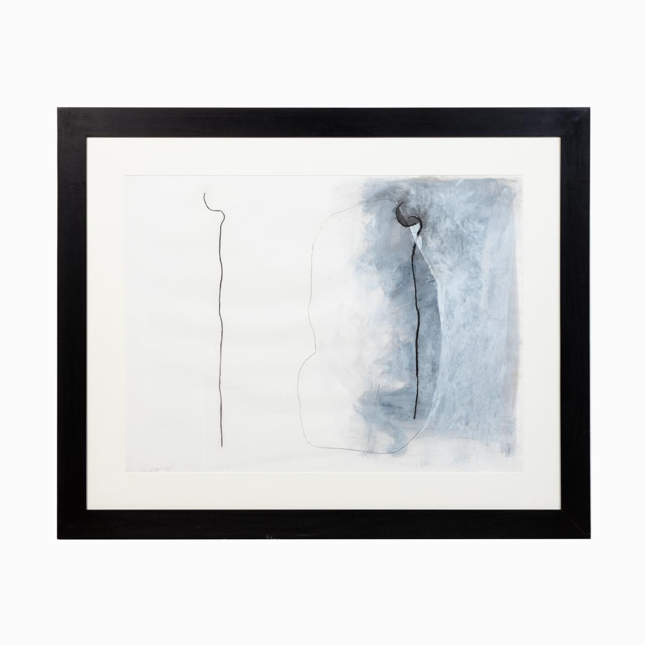ALEXIS PORTILLA GRAY/BLACK ABSTRACT