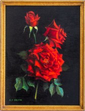 ALF SILVER STILL LIFE OIL ON P