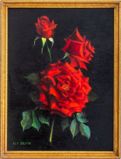 ALF SILVER STILL LIFE OIL ON P