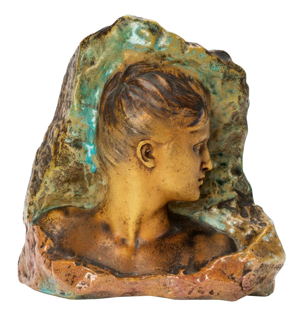 ALFRED BOUCHER: BUST OF A