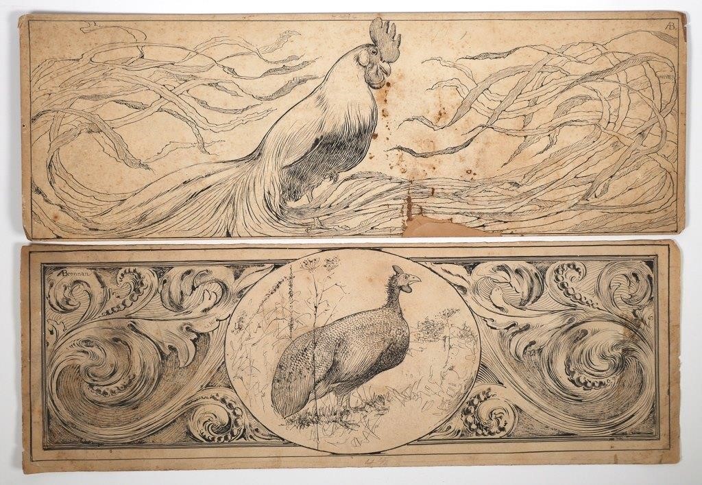 ALFRED BRENNAN, ILLUSTRATION ART