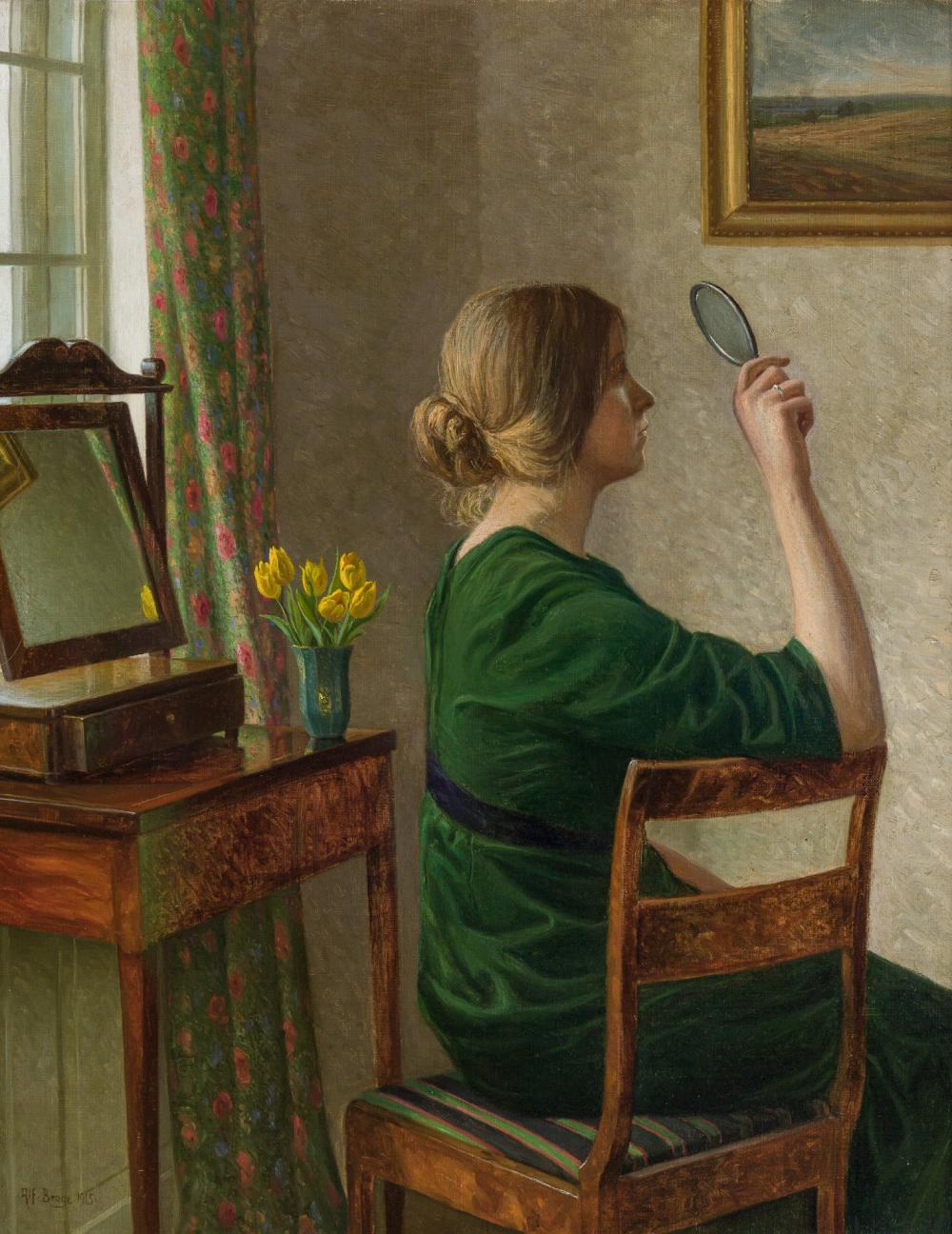ALFRED BROGE, DANISH (1870-1955),