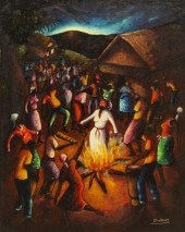 ALFRED DUJOUR (20TH C.) HAITIA