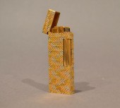 ALFRED DUNHILL 18K GOLD ROLLAG