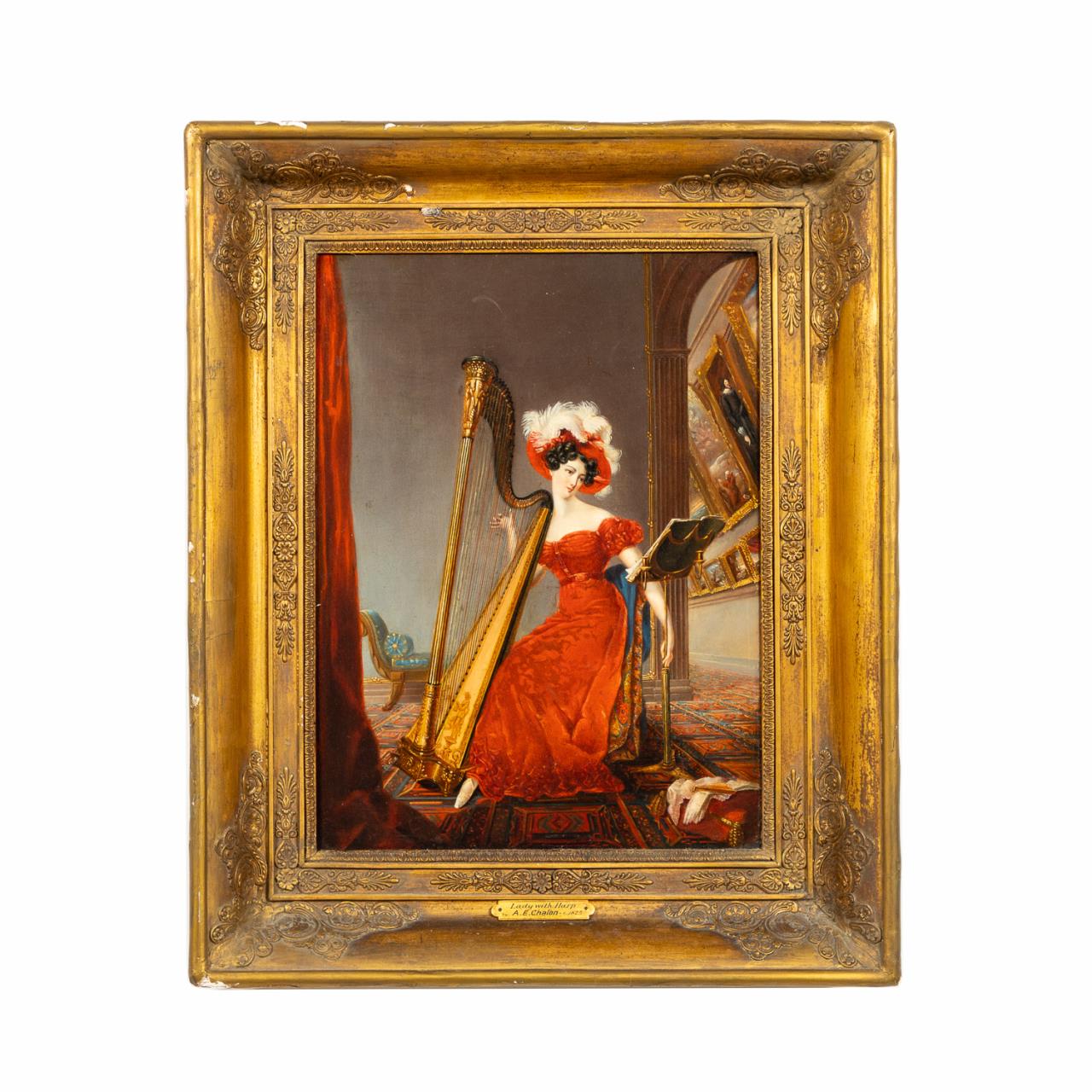 ALFRED EDWARD CHALON, "LADY WITH