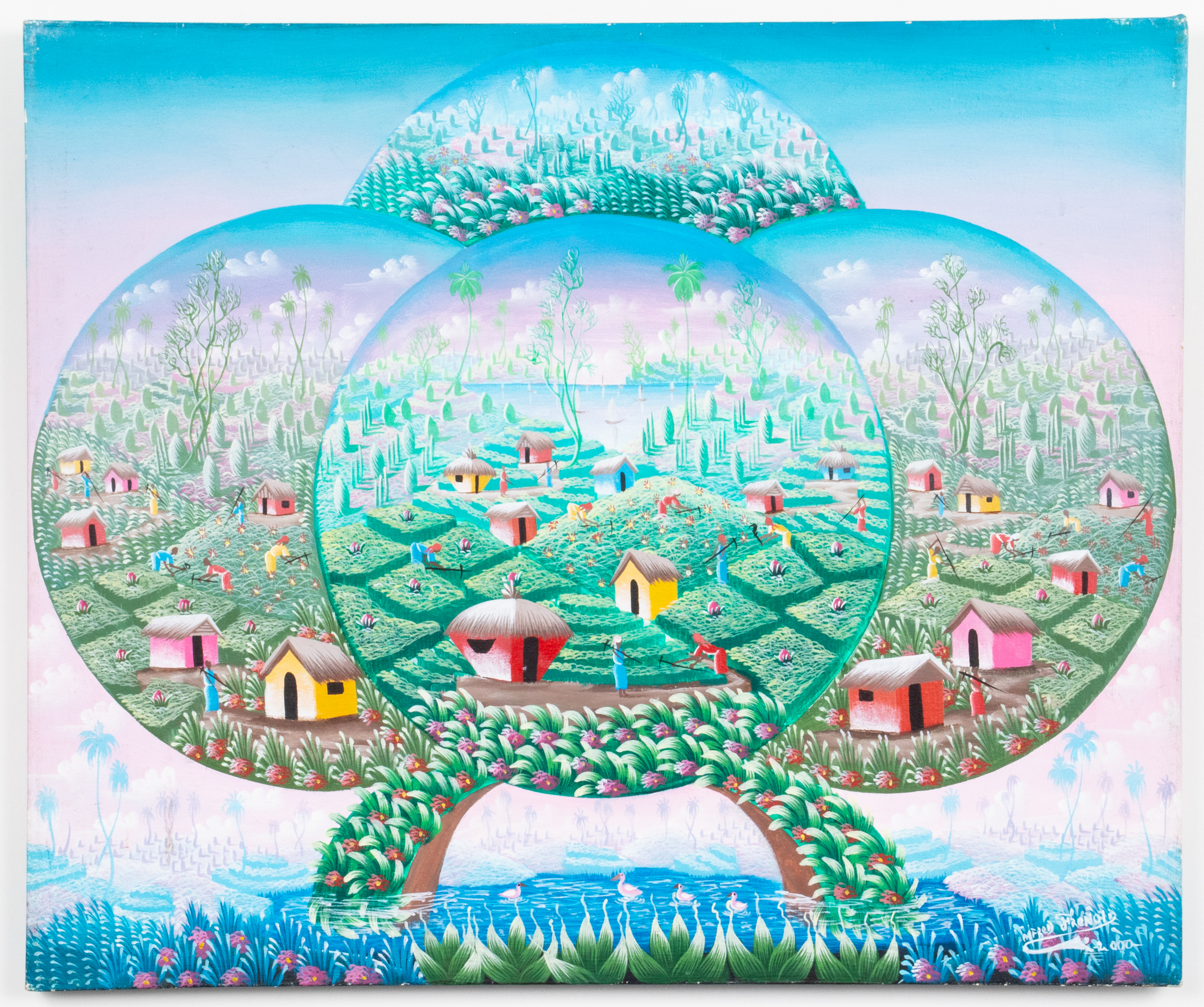 ALFRED FRENOLD HAITIAN "VILLAGE"