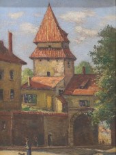 ALFRED GEBAUER OIL ON BOARD CO
