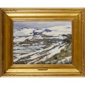 ALFRED GUNNAR BJAREBY, OIL ON