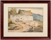 Alfred Heber Hutty watercolor