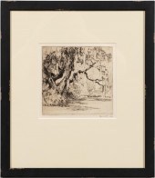 ALFRED HUTTY, MAGNOLIA GARDENS