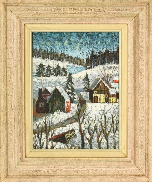 ALFRED J. HALLER SINGED OIL