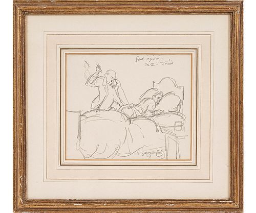 ALFRED J. MUNNINGS SKETCHAlfred