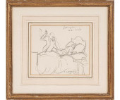 ALFRED J. MUNNINGS SKETCH<br>A