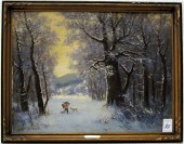 ALFRED JANSSON OIL ON CANVAS l