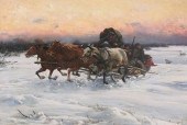ALFRED KOWALSKI OIL ON CANVAS