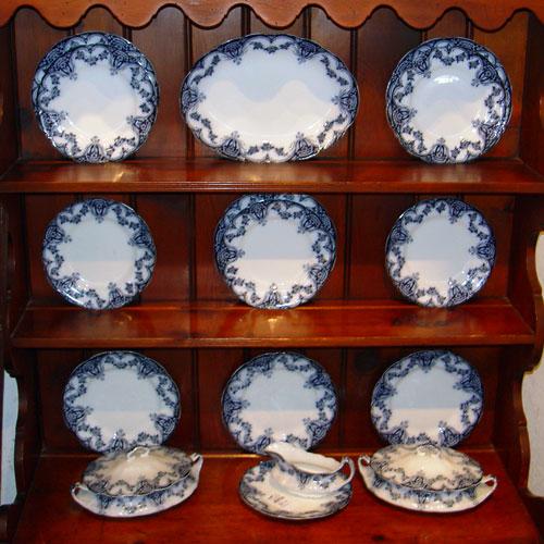 ALFRED MEAKIN FLOW BLUE
