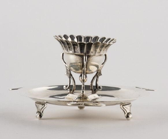 ALFRED ORTEGA SILVER CONDIMENT