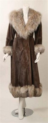 Alfred Rainer sheared fur fox-