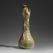 Alfred Renoleau. Tall vase wit