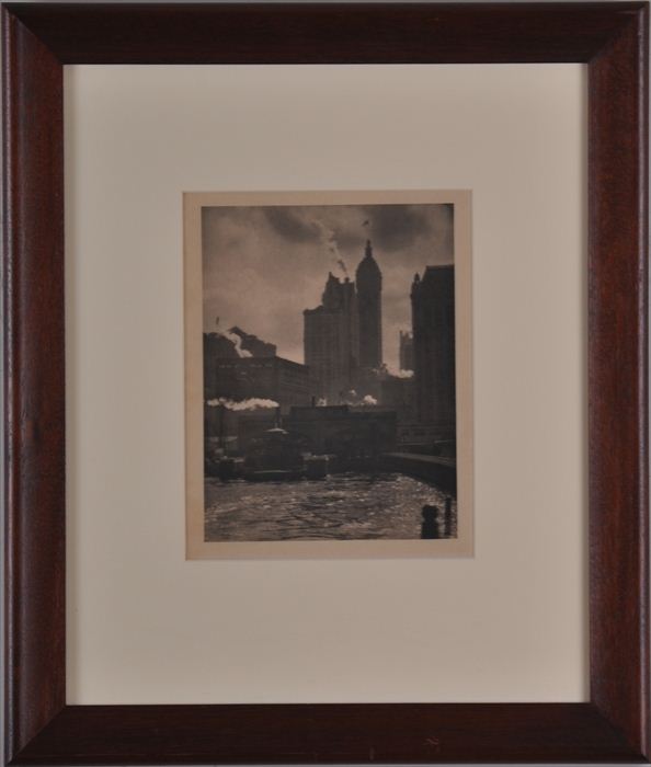ALFRED STIEGLITZ (1864-1946): "CITY