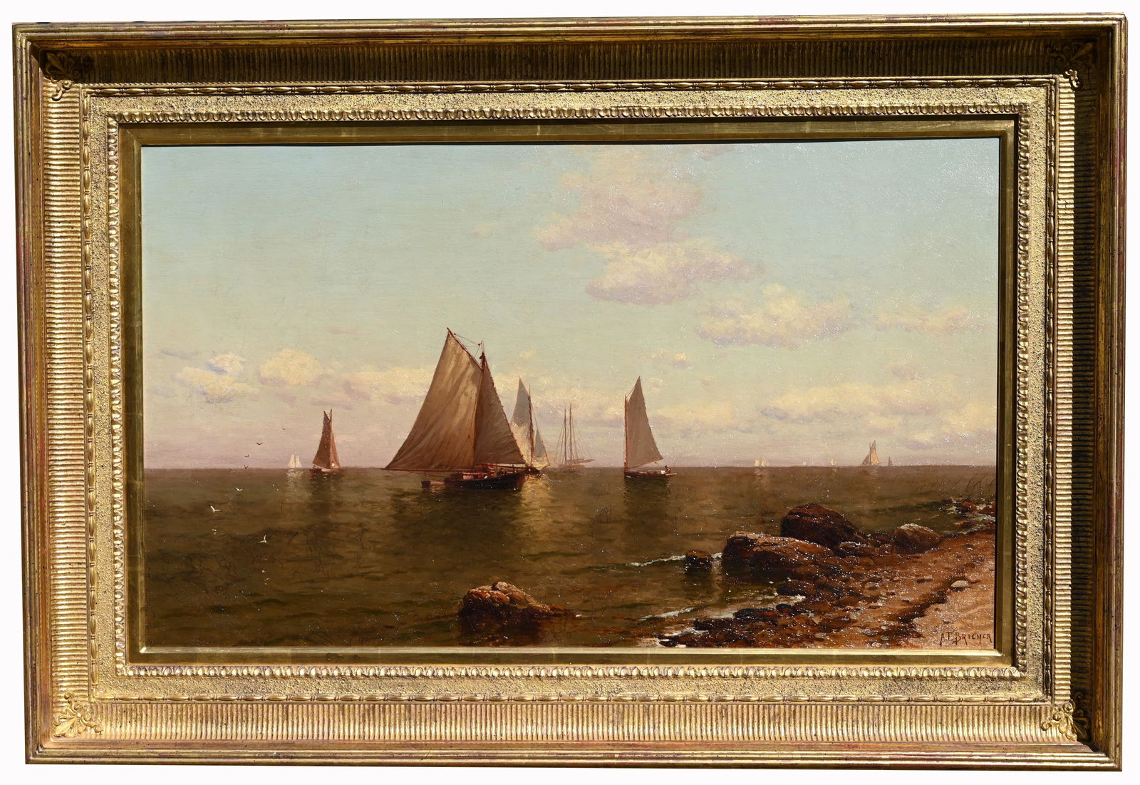 ALFRED THOMPSON BRICHER (1837 -