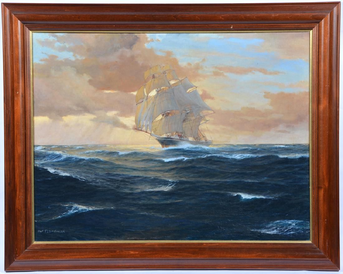 ALFRED TUTT MADSEN, SAILING SHIP IN