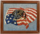 ALFRED VETROMILE AMERICAN FLAG