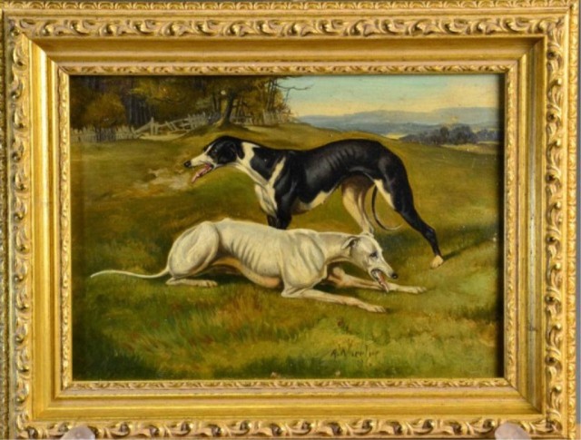 ALFRED WHEELER (1852-1932) OIL ON