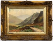 ALFRED WILDE, MOUNTAIN LANDSCA