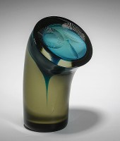 Alfredo Barbini Art Glass Owl