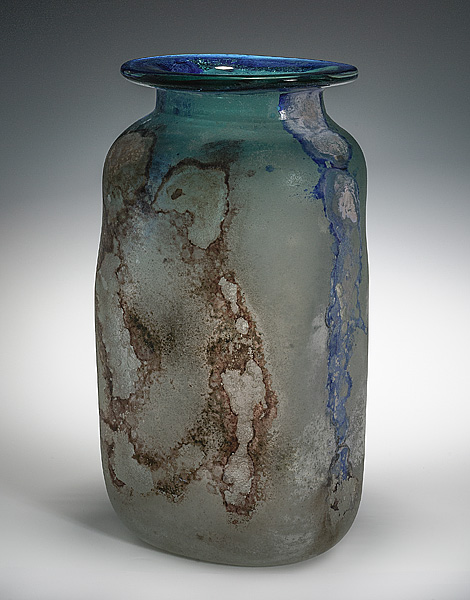 Alfredo Barbini Art Glass Vase