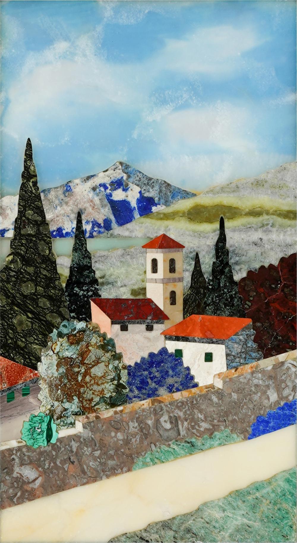 ALFREDO BUCIONI: FRAMED PIETRA DURA
