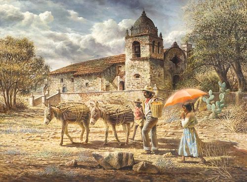 ALFREDO RODRIGUEZ (B.1954) OIL