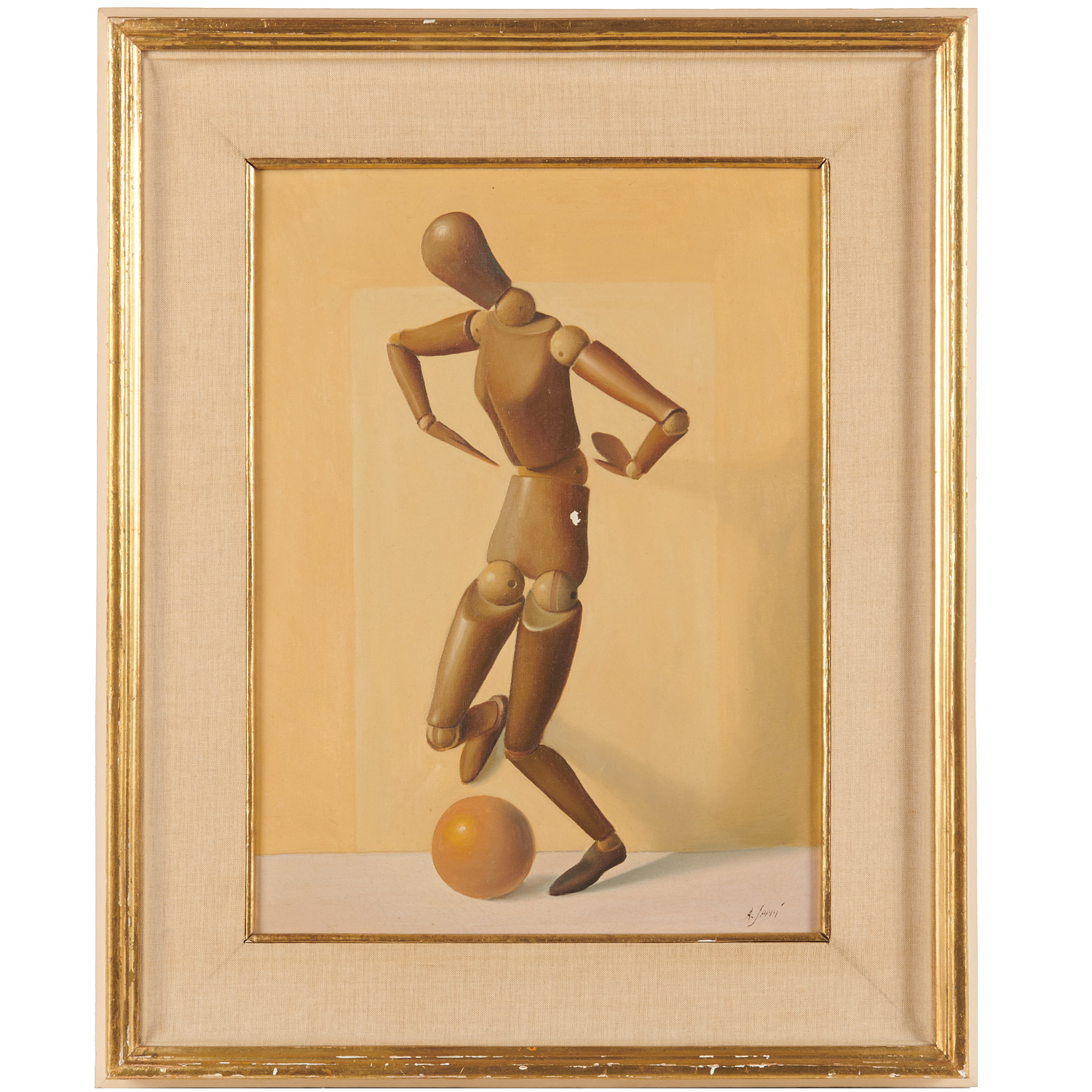 ALFREDO SERRI, OIL ON CANVAS