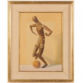 ALFREDO SERRI, OIL ON CANVAS A