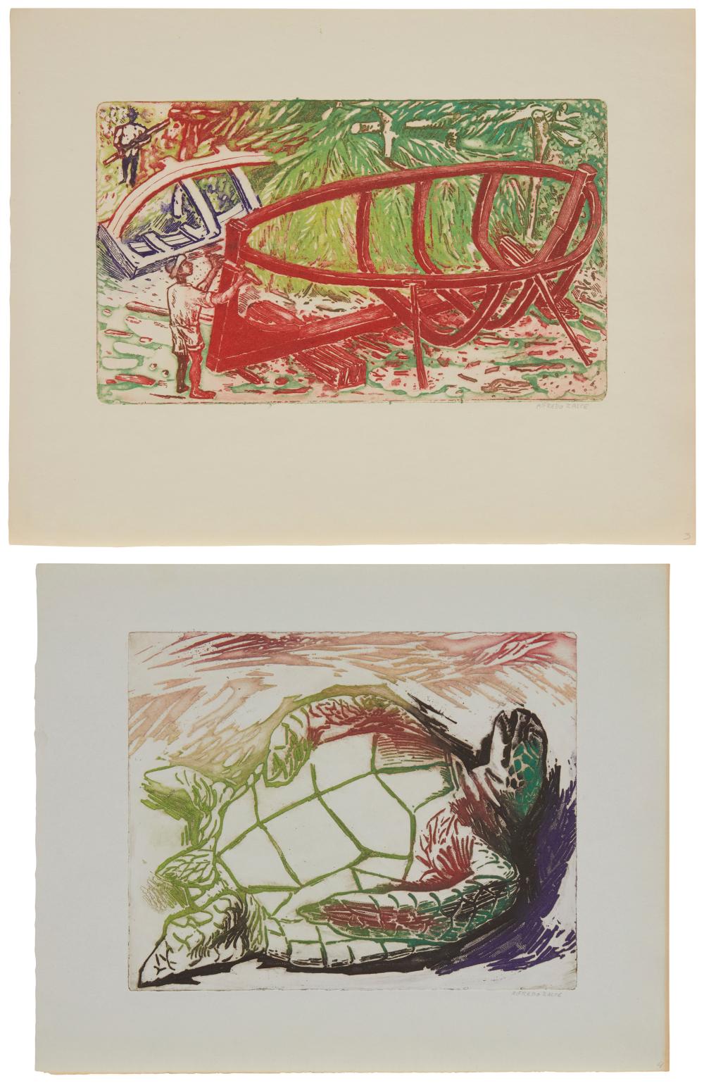 ALFREDO ZALCE (1908-2003), TWO