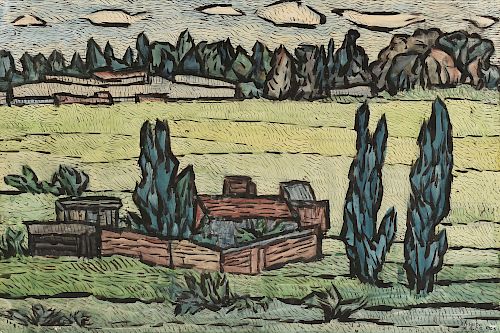 ALFREDO ZALCE (MEXICAN 1908-2003) A