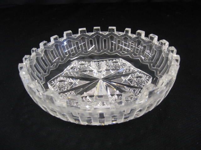 Alhambra Cut Glass Dish brilliant