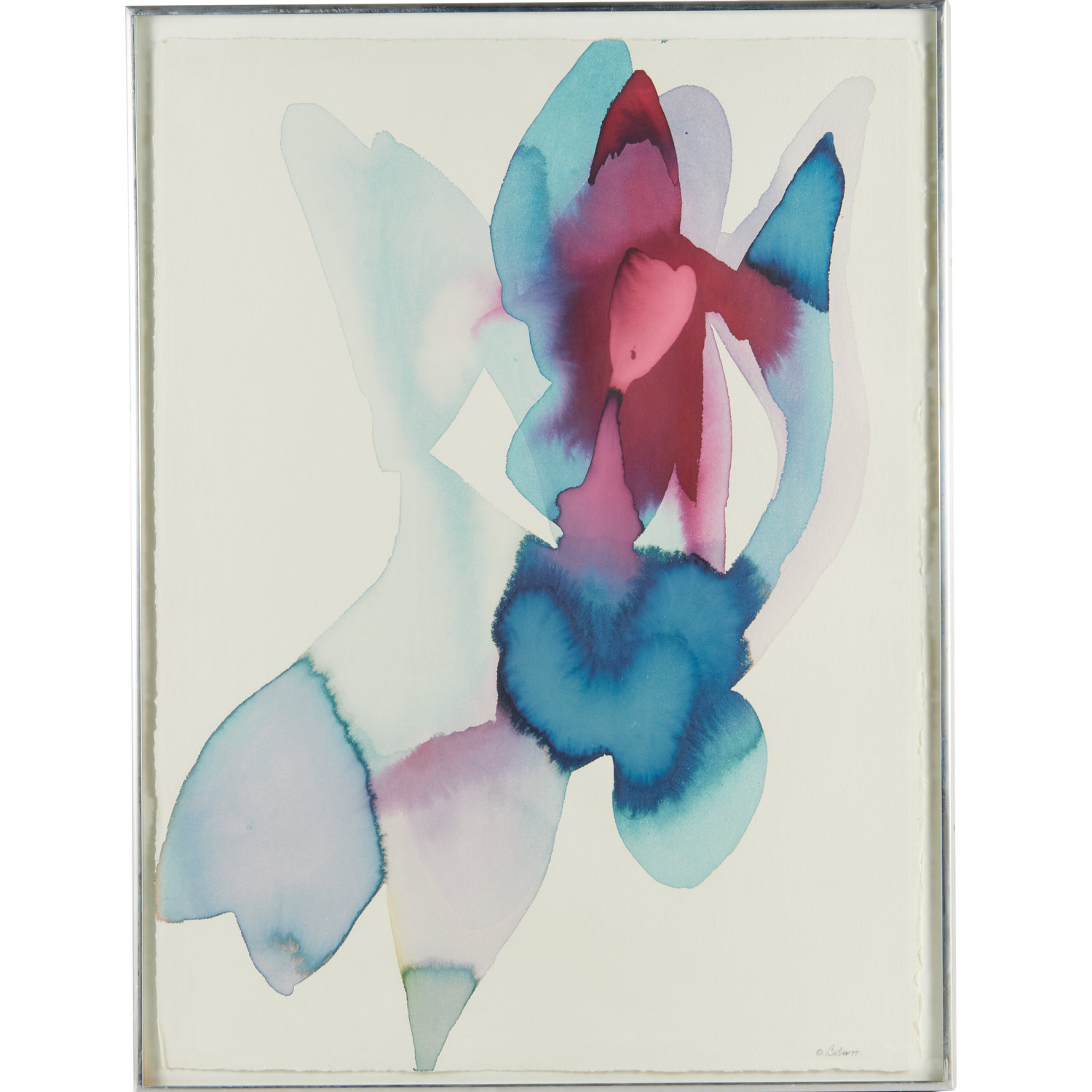 ALICE BABER, WATERCOLOR ON PAPER,