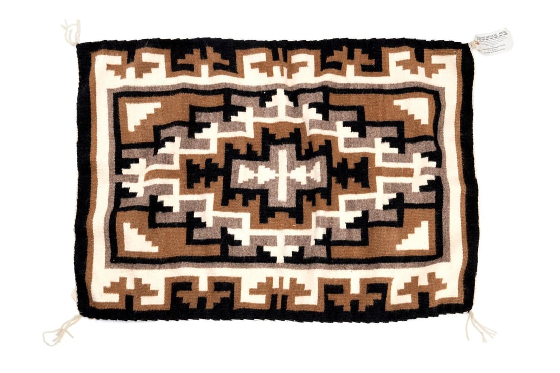 ALICE BEGAY NAVAJO HAND WOVEN RUG