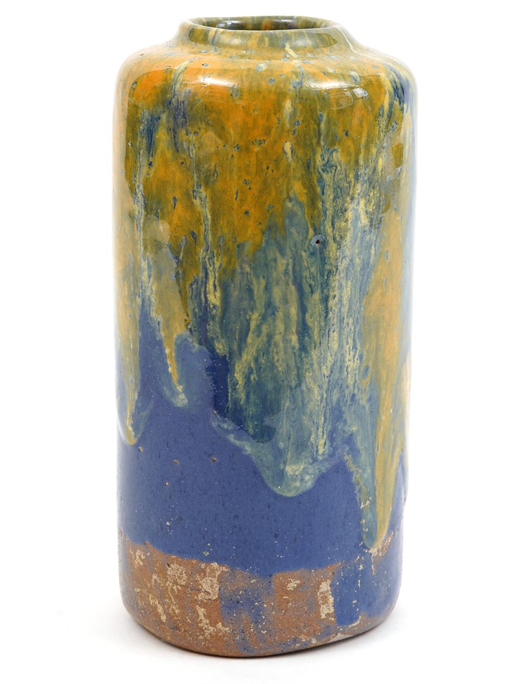 ALICE HAGEN CYLINDRICAL DRIP GLAZED