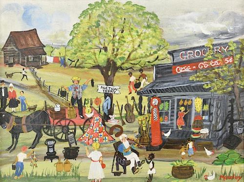 ALICE MOSELEY, O/B, AUCTION