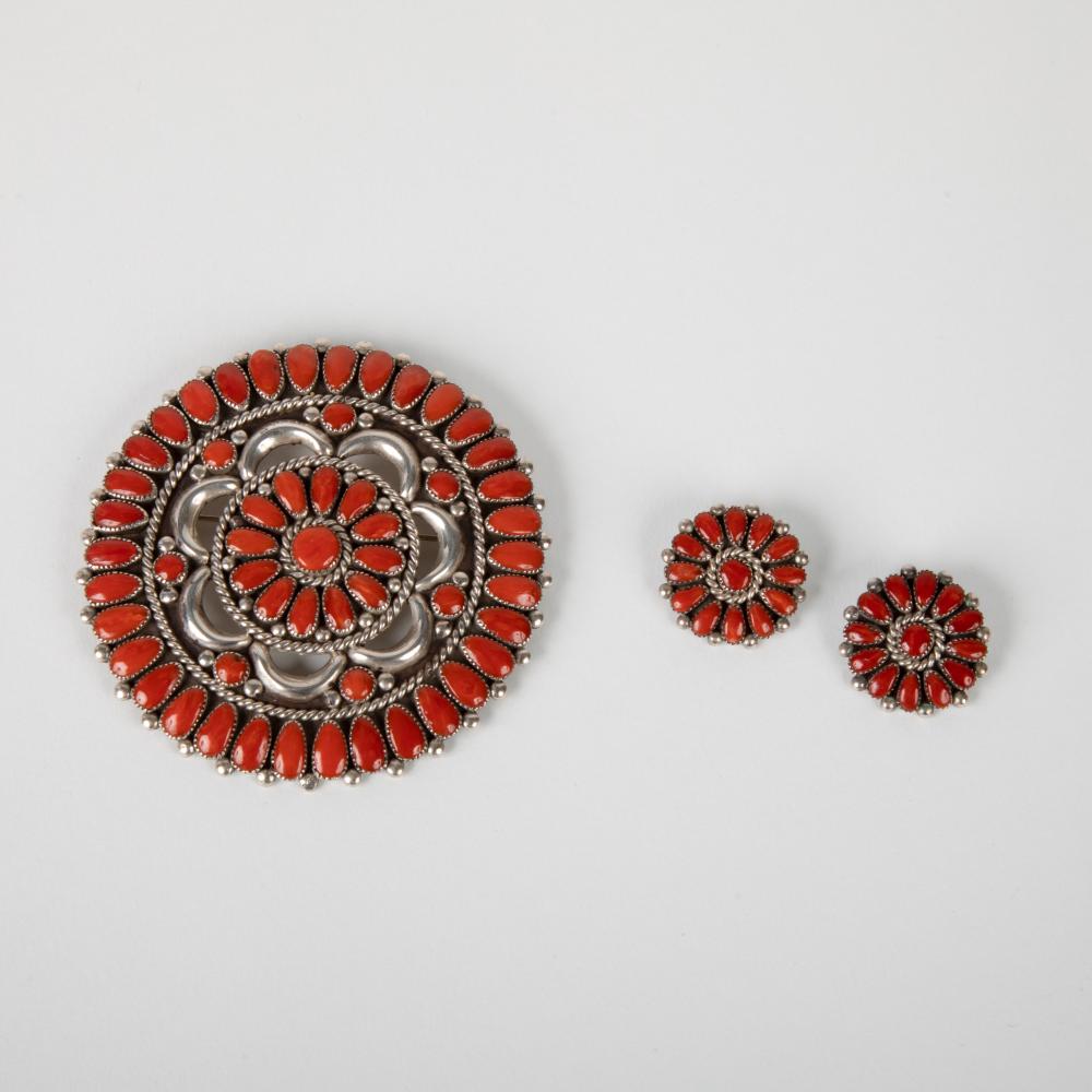ALICE QUAM, ZUNI, SILVER AND