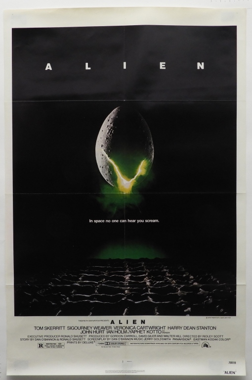 ALIEN 1979 ONE SHEET MOVIE POSTER