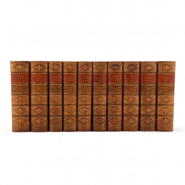 ALISON, ARCHIBALD. HISTORY OF