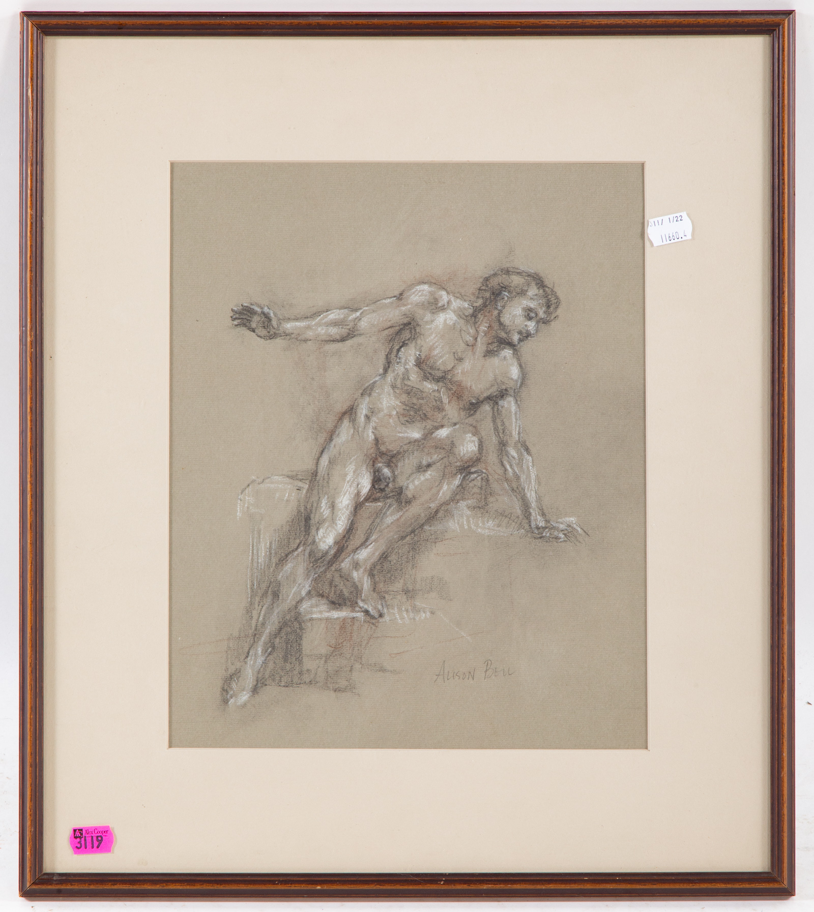 ALISON BELL. STUDY OF A MALE