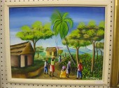 Alix Baptiste Acrylic Haiti Vi