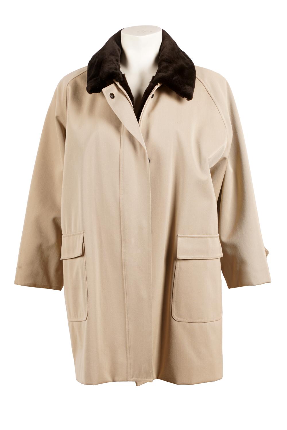 ALIXANDRE SHEARED BEAVER-LINED