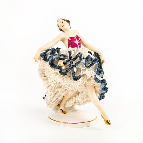 ALKA KUNST DRESDEN DANCER FIGURINE,