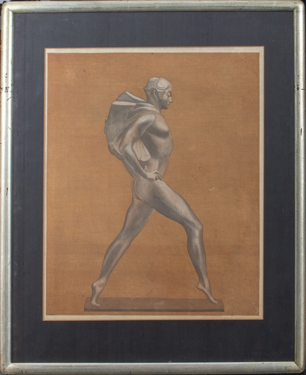 ALLAN CLARK ATTR. NUDE MAN